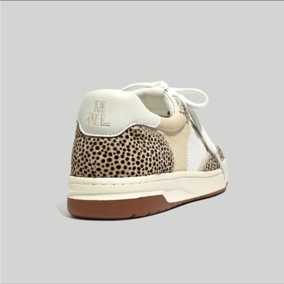 Madewell Court Sneakers in Spotted Calf Hair sz 6 - Picture 3 of 6